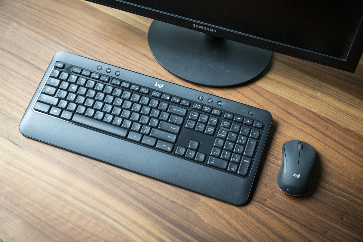 logitech keyboard and mouse connect to wireless