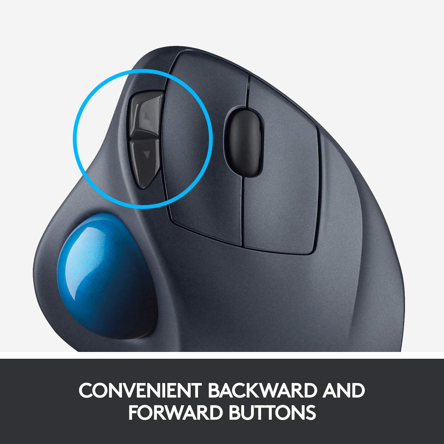 Logitech M570 Wireless Trackball Mouse – Advanced PC Bahrain